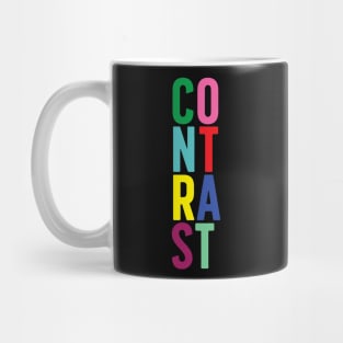 Contrast in Color Mug